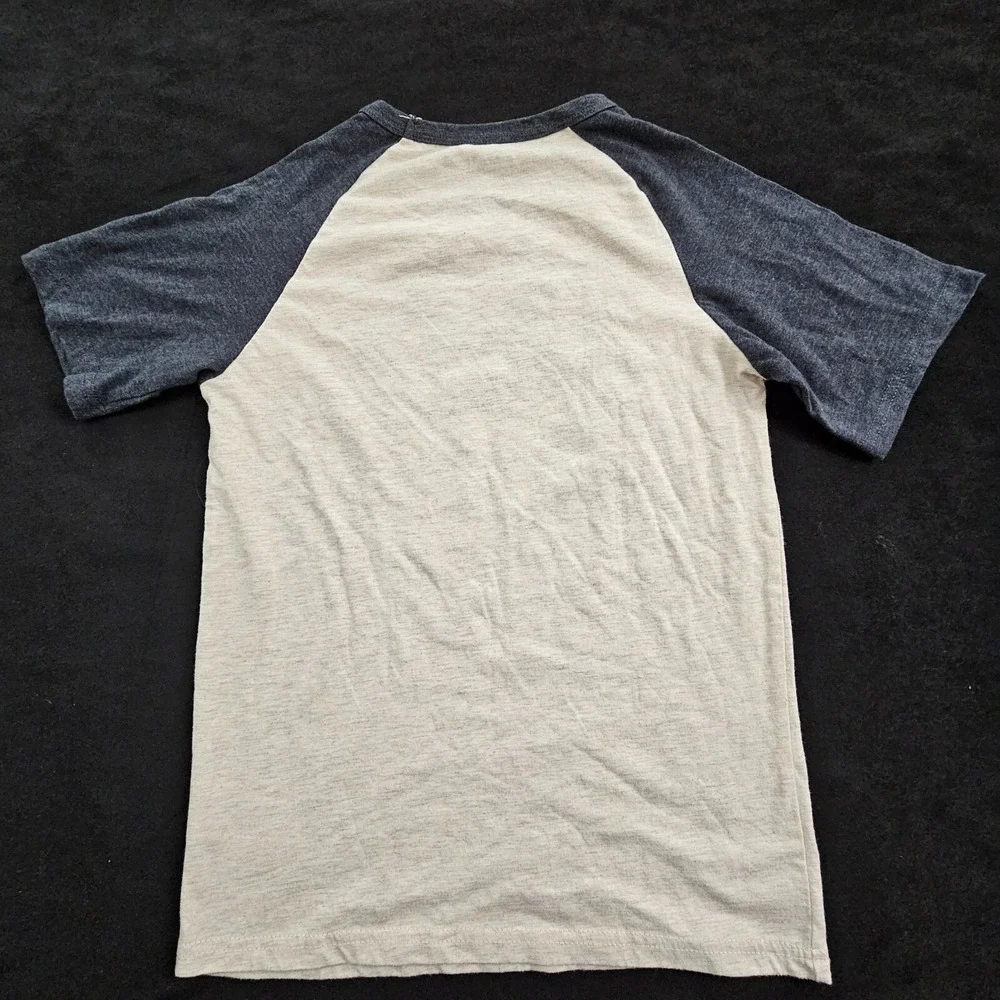 Trick or Thwip Spiderman Halloween Beige/Gray Short Sleeve T-Shirt Boys L(10/12)